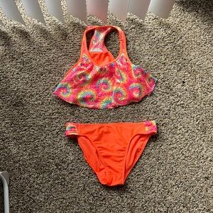 Cute orange swimsuit